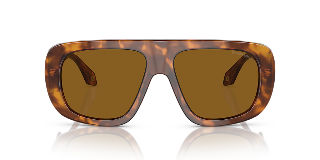 Giorgio Armani AR8183 M (56 - 16) with Brown lenses and Tortoise