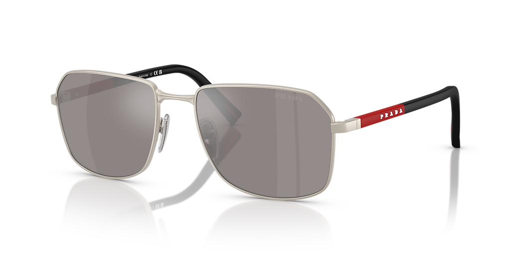 Prada Linea Rossa PS A51S XL (57 - 18) with Silver lenses