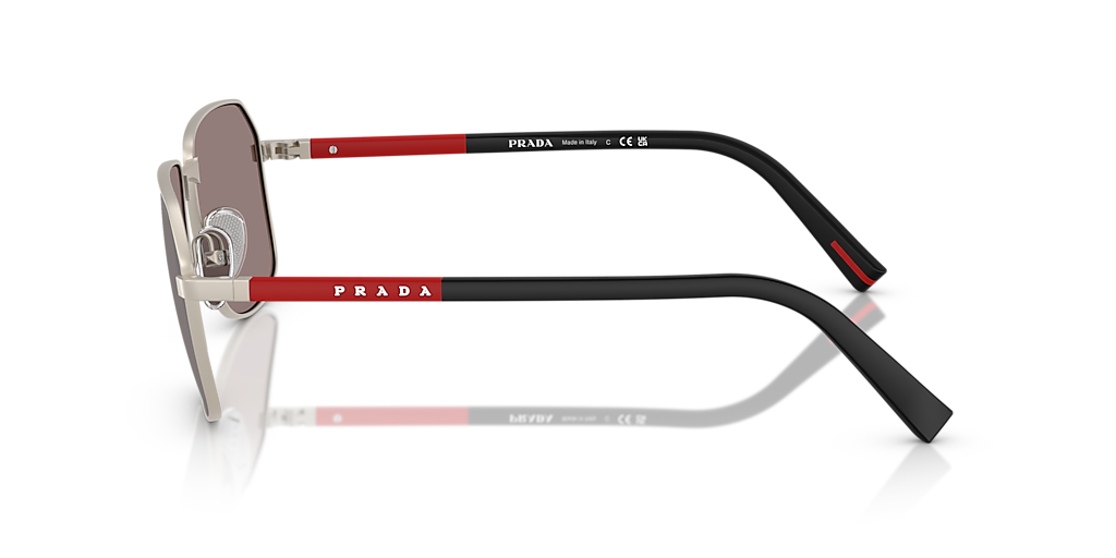 Prada Linea Rossa PS A51S XL (57 - 18) with Silver lenses