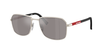 Prada Linea Rossa PS A51S XL (57 - 18) with Grey lenses and Black