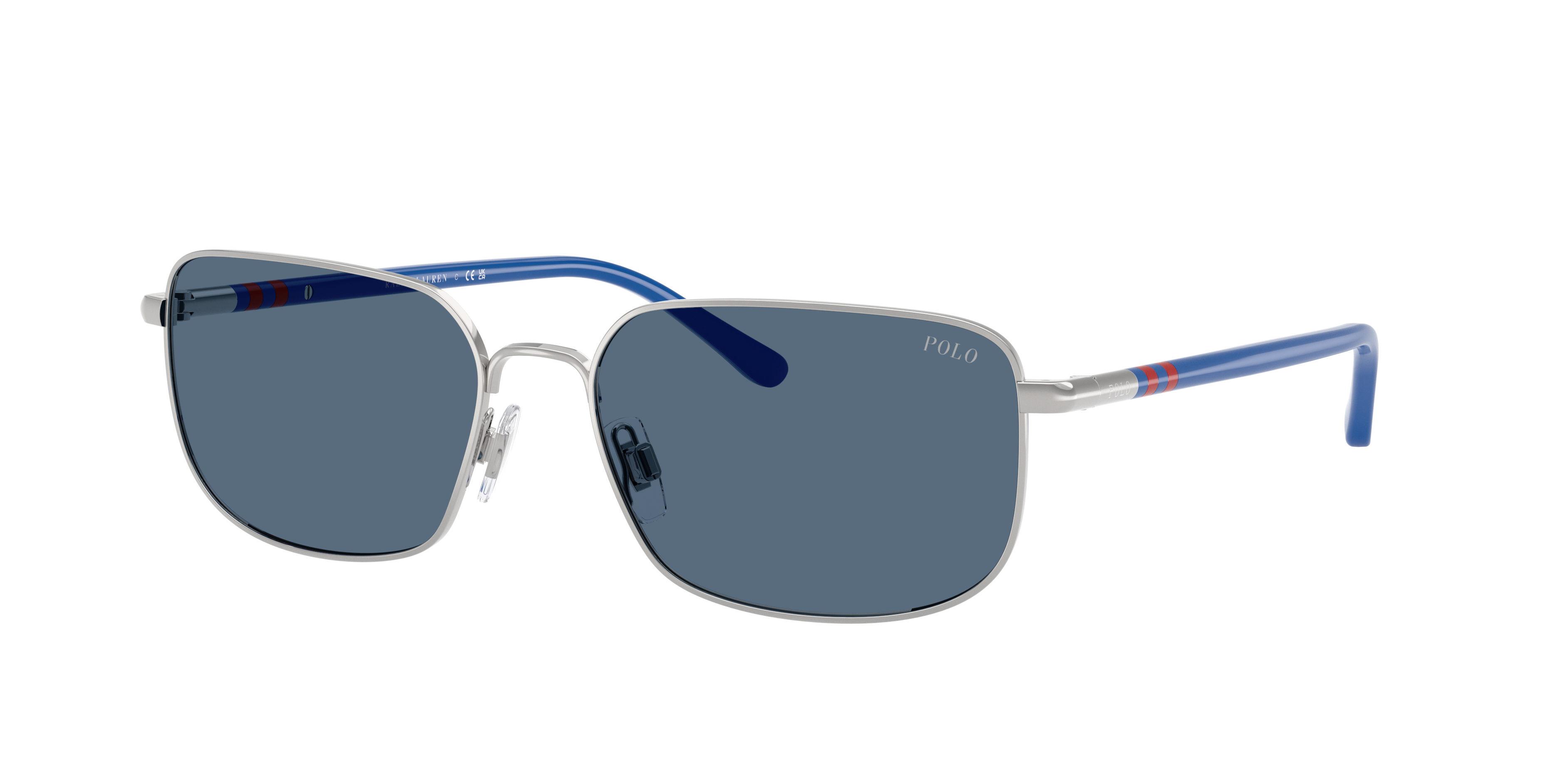 Polo Ralph Lauren Man Sunglass PH3159 -  Frame color: Shiny Royal Blue, Lens color: Dark Blue