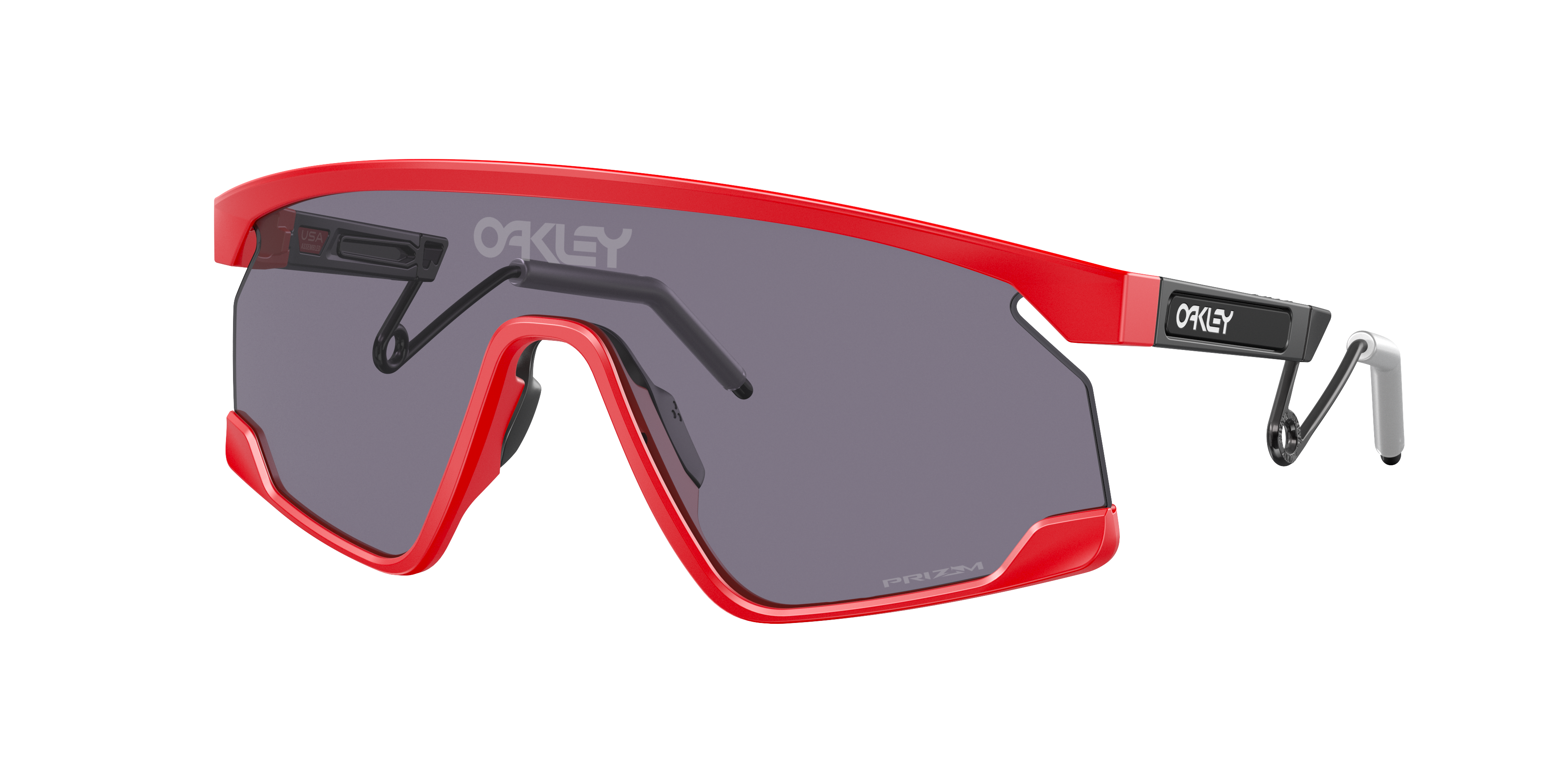 Oakley OO9237 BXTR Metal L (39 - 139) with Grey lenses and Red