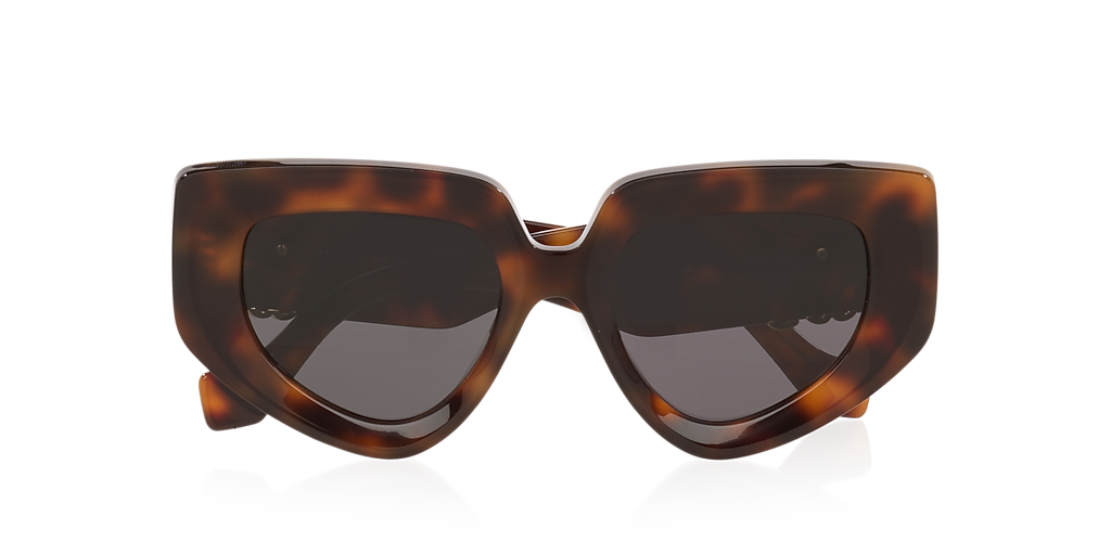 サングラス LOEWE SUNGLASSES (LW40156U52 25E) Buy Loewe Slim Sunglasses 'Shiny Ivory/Brown' - LW40156 UM52