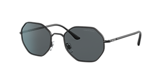 Giorgio Armani AR6111 56 Grey & Matte Gunmetal Sunglasses 