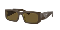 Prada PR 06YS M (53 - 21) with Brown lenses and Tortoise  display picture 3