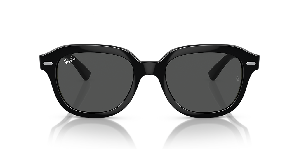 RAY-BAN RB4398 Erik Transitions Black - Unisex Sunglasses, Clear/Grey Lens