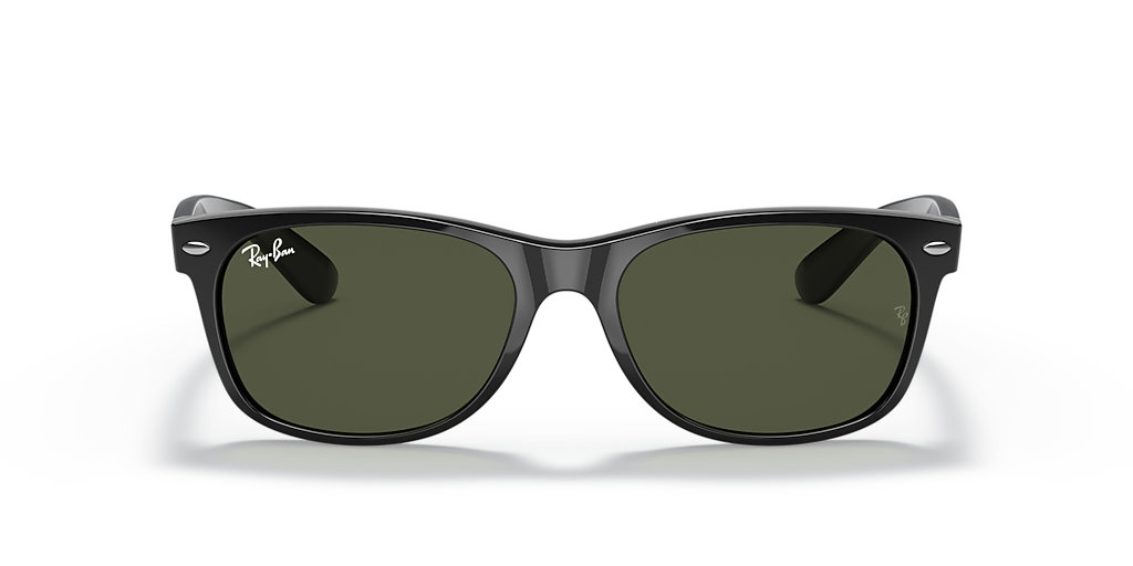 Ray-Ban New Wayfarer Classic M (55 - 18) with Green lenses and