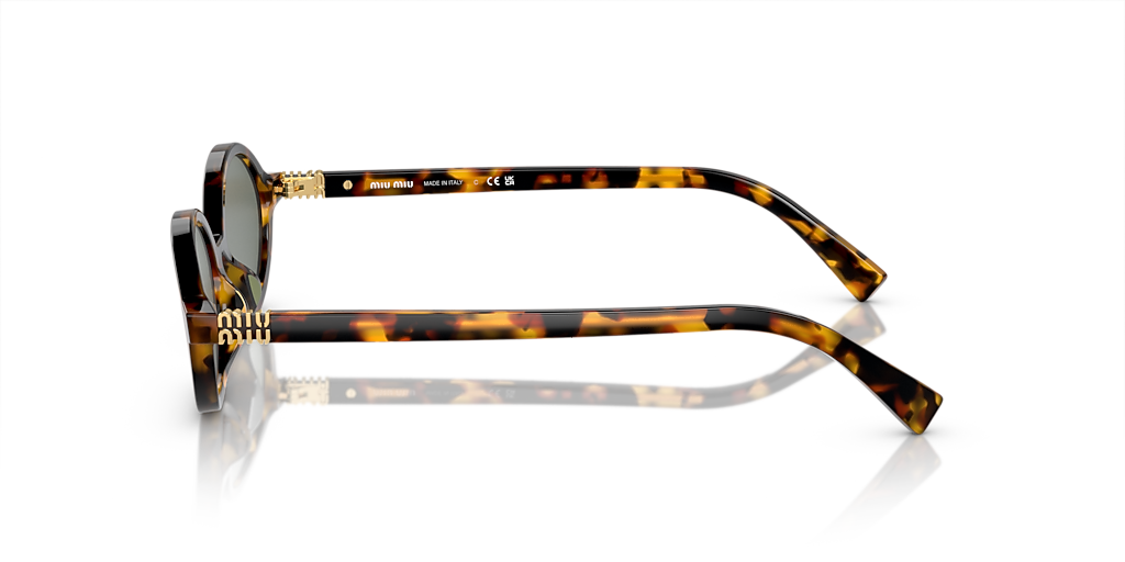 Miu Miu MU 04ZS S (50 - 18) with Green lenses and Tortoise frame