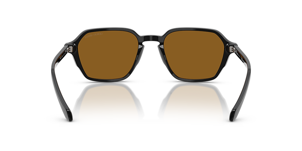 Giorgio Armani AR8220 S (52 - 20) with Brown lenses and Black