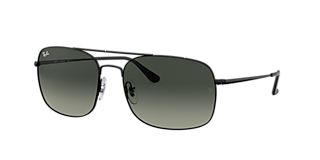 【Ray-Ban】RB4259 RB4259 Sunglasses in Black and Green Classic - RB4259F | Ray