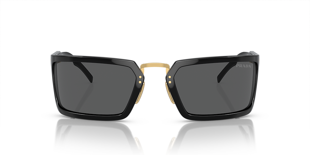Prada PR A11S L (62 - 23) with Grey lenses and Black frame