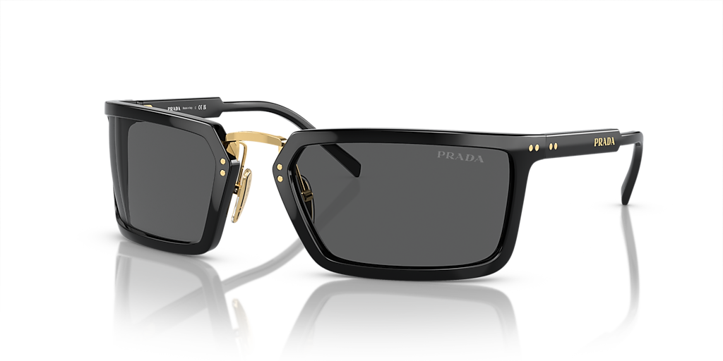 Prada PR A11S L (62 - 23) with Grey lenses and Black frame
