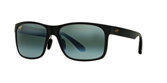 Maui Jim Red Sands 59 Grey Mirror Polar & Black Matte Polarized  