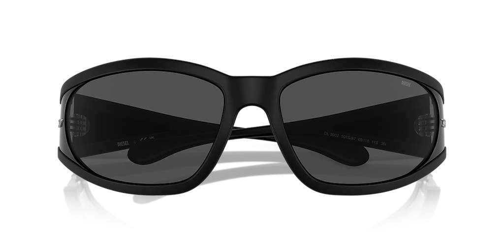 Diesel DL3002 L (65 - 18) with Grey lenses and Black frame