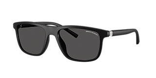 CASU eyewearブラックサングラス Jaxson XL Square Sunglasses | Black & Grey Polarized | Diff Eyewear