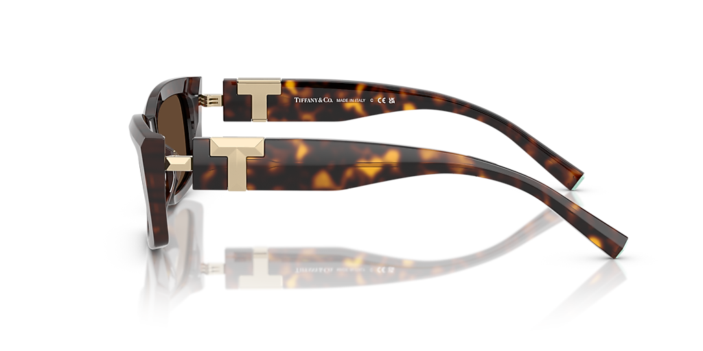 Tiffany & Co. TF4240U M (54 - 16) with Brown lenses and Tortoise