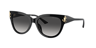 Jimmy Choo JC5007 M (55 - 17) with Grey lenses and Black