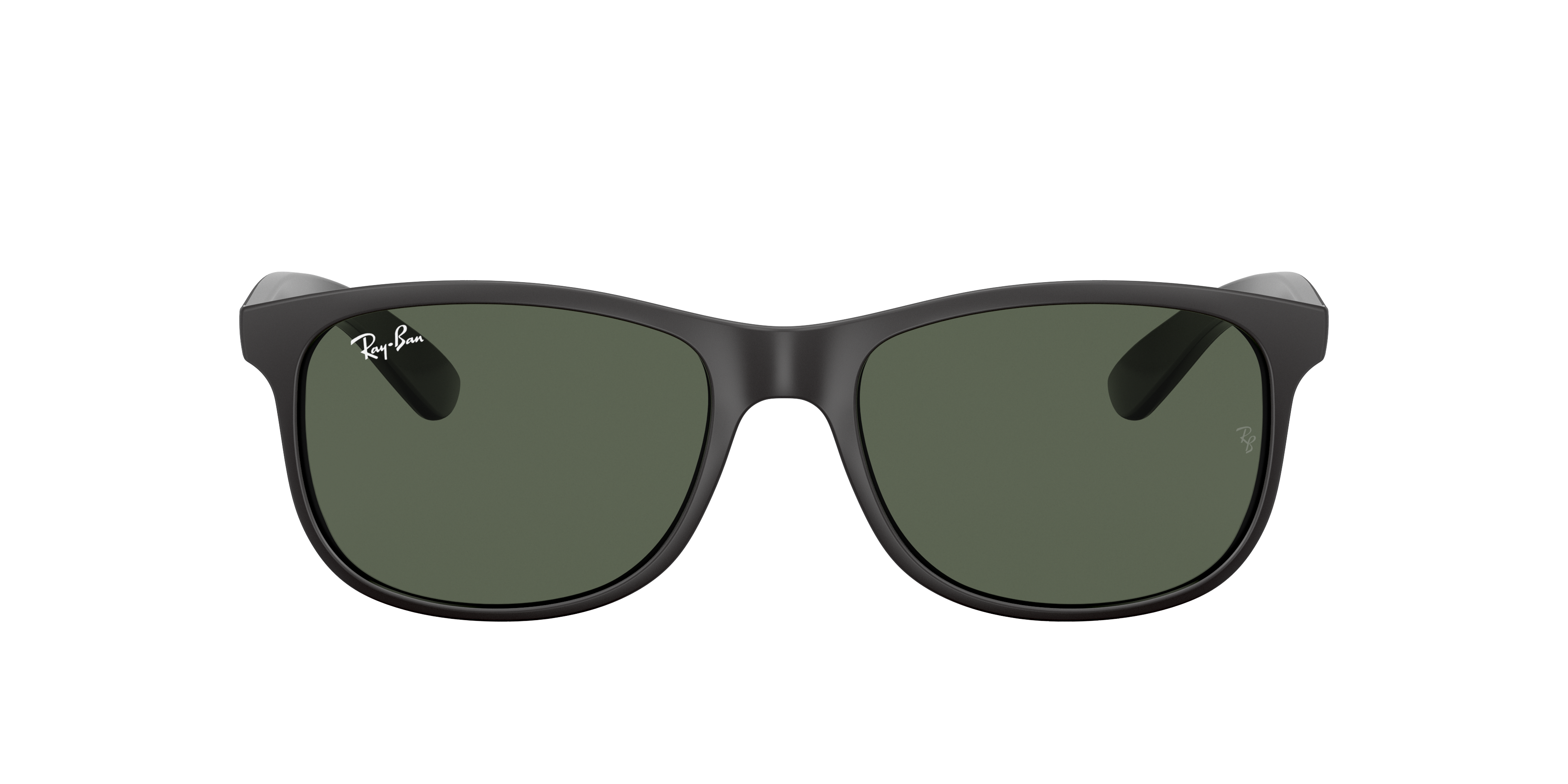Ray-Ban RB4202 Andy M (55 - 17) with Green lenses and Black frame