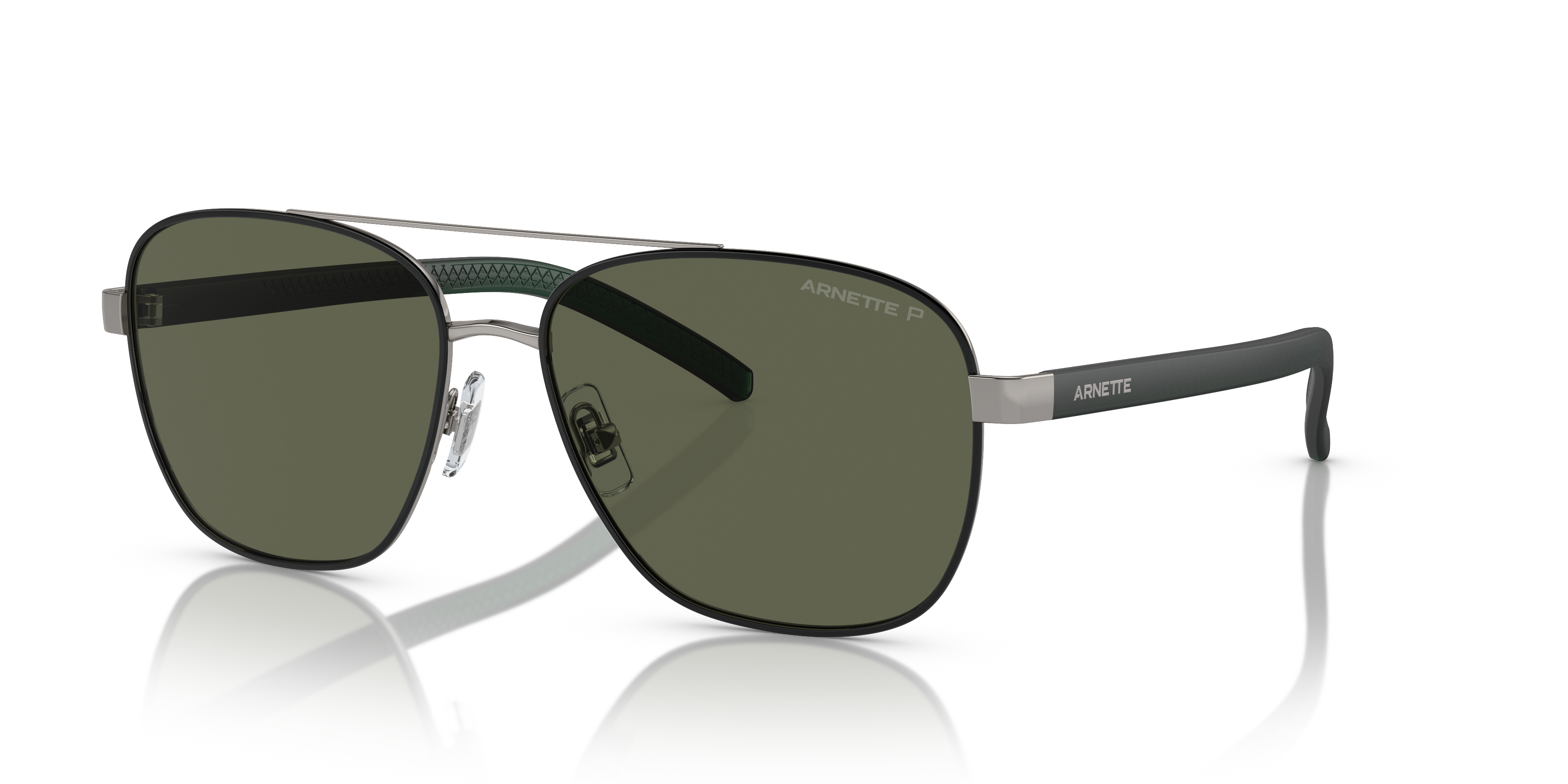 Arnette Walvis L (59 - 15) with Green lenses and Grey frame