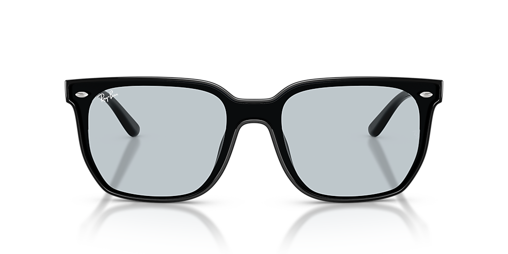 Ray-Ban RB4466D XL (0 - 147) with Blue lenses and Black frame