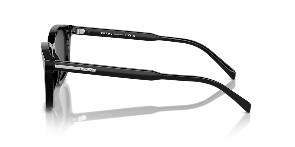 Prada PR A21S M (53 - 20) with Grey lenses and Black frame