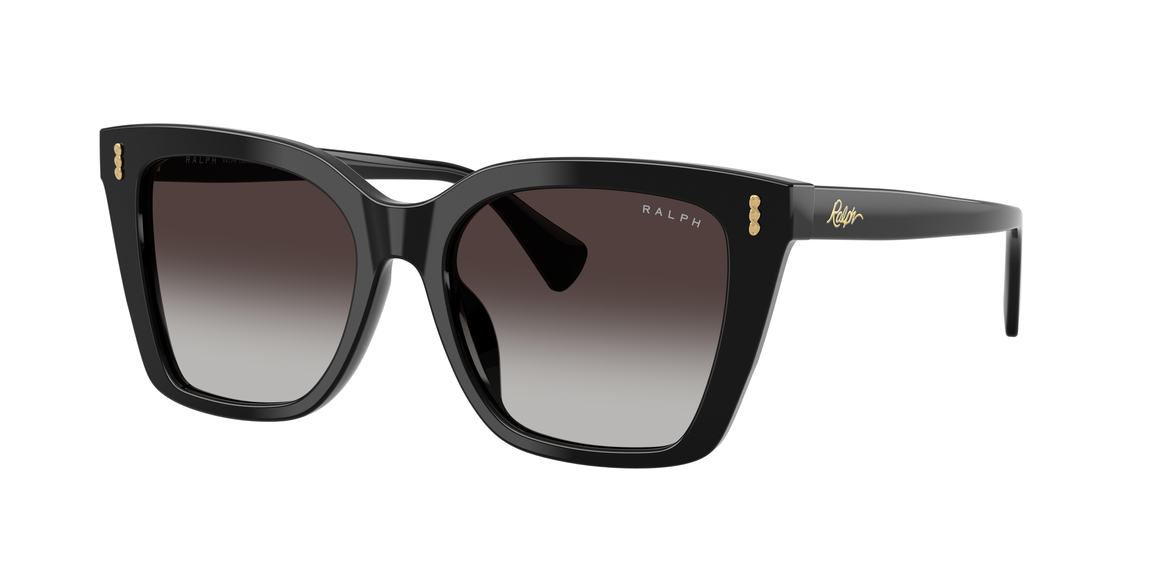 Ralph Woman Sunglass RA5349U -  Frame color: Shiny Black, Lens color: Grey Gradient
