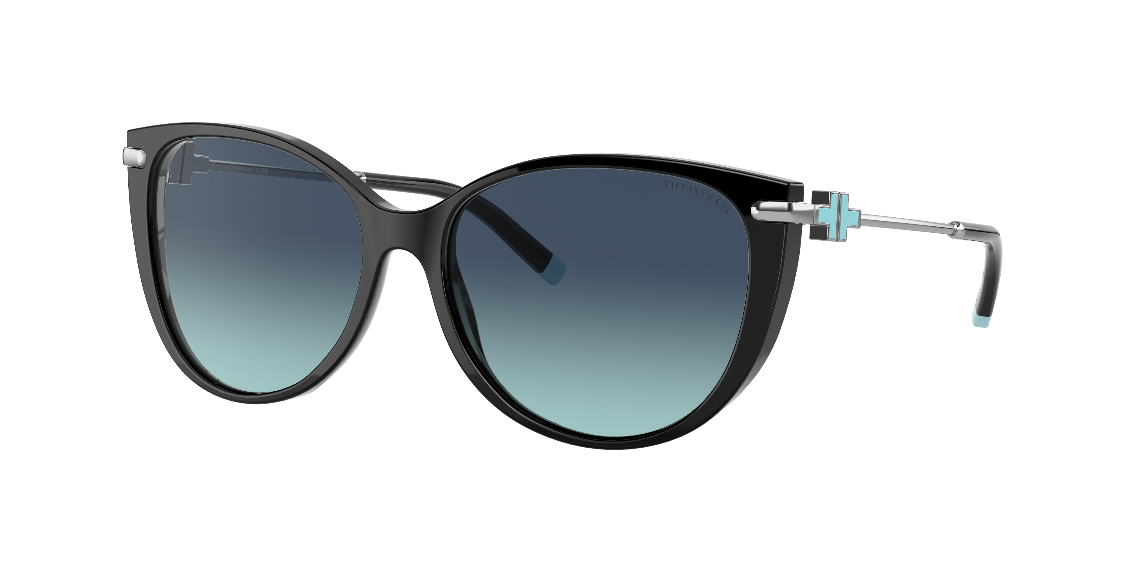 T*K様 (緊急値下げ)Tiffany & Co. ゴールド ブラックストーン Return to Tiffany® Sunglasses in Black Acetate with Gray