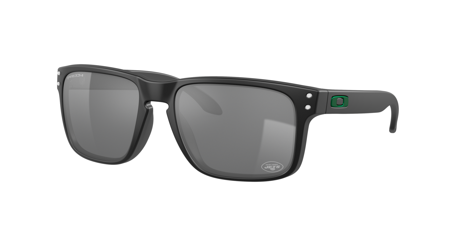 Oakley Man Sunglass OO9102 New York Jets Holbrook™ -  Frame color: Matte Black, Lens color: Prizm Black
