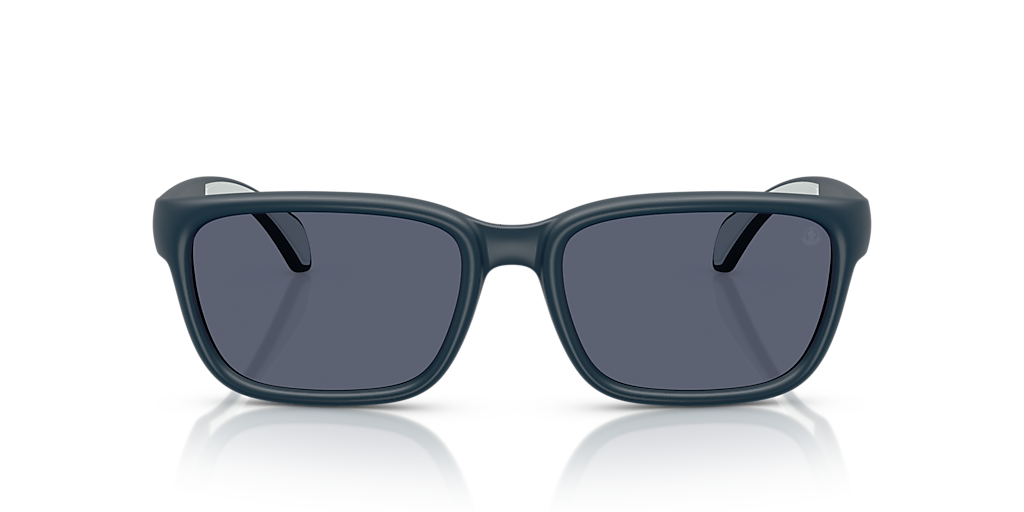 Monna② Moncler ME8002 Slicka M (55 - 18) with Blue lenses and Blue