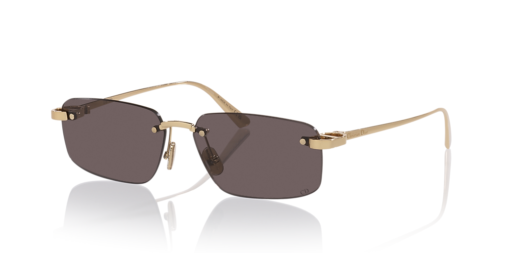 DIOR Cdior S4U S (57 - 14) with Grey lenses and Yellow frame