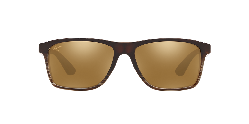 MAUI JIM 798 Onshore Chocolate Fade - Man Sunglasses, HCLU+00AD Bronze Polarized Lens