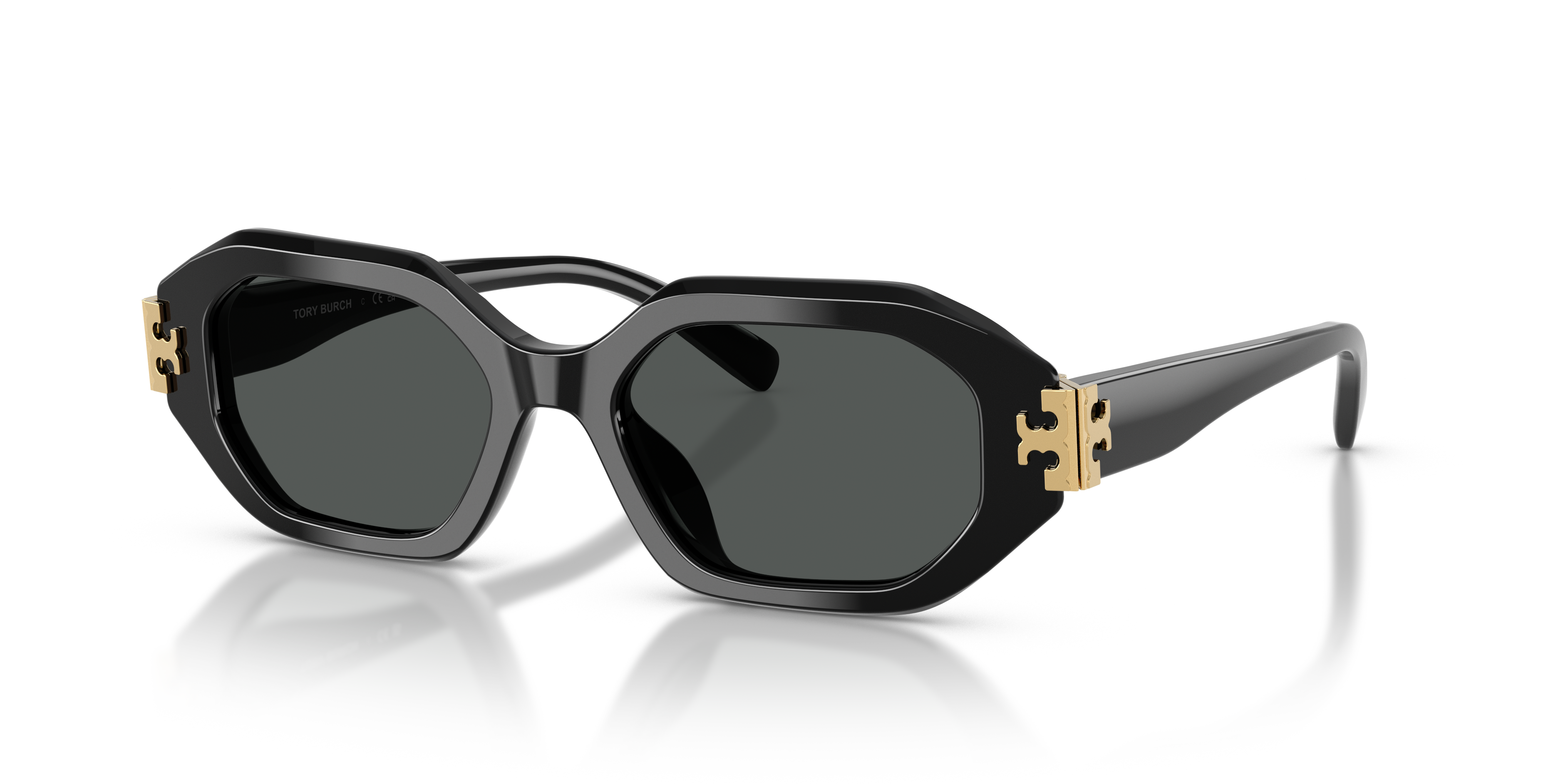 Tory Burch TY7234U M (51 - 18) with Grey lenses and Black frame