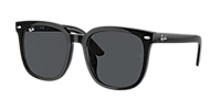 Ray-Ban RB4401D XXL (57 - 20) with Grey lenses and Black frame