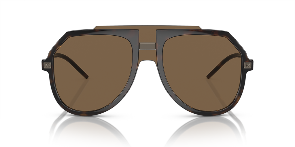 Dolce&Gabbana DG6195 XL (0 - 145) with Brown lenses and Tortoise
