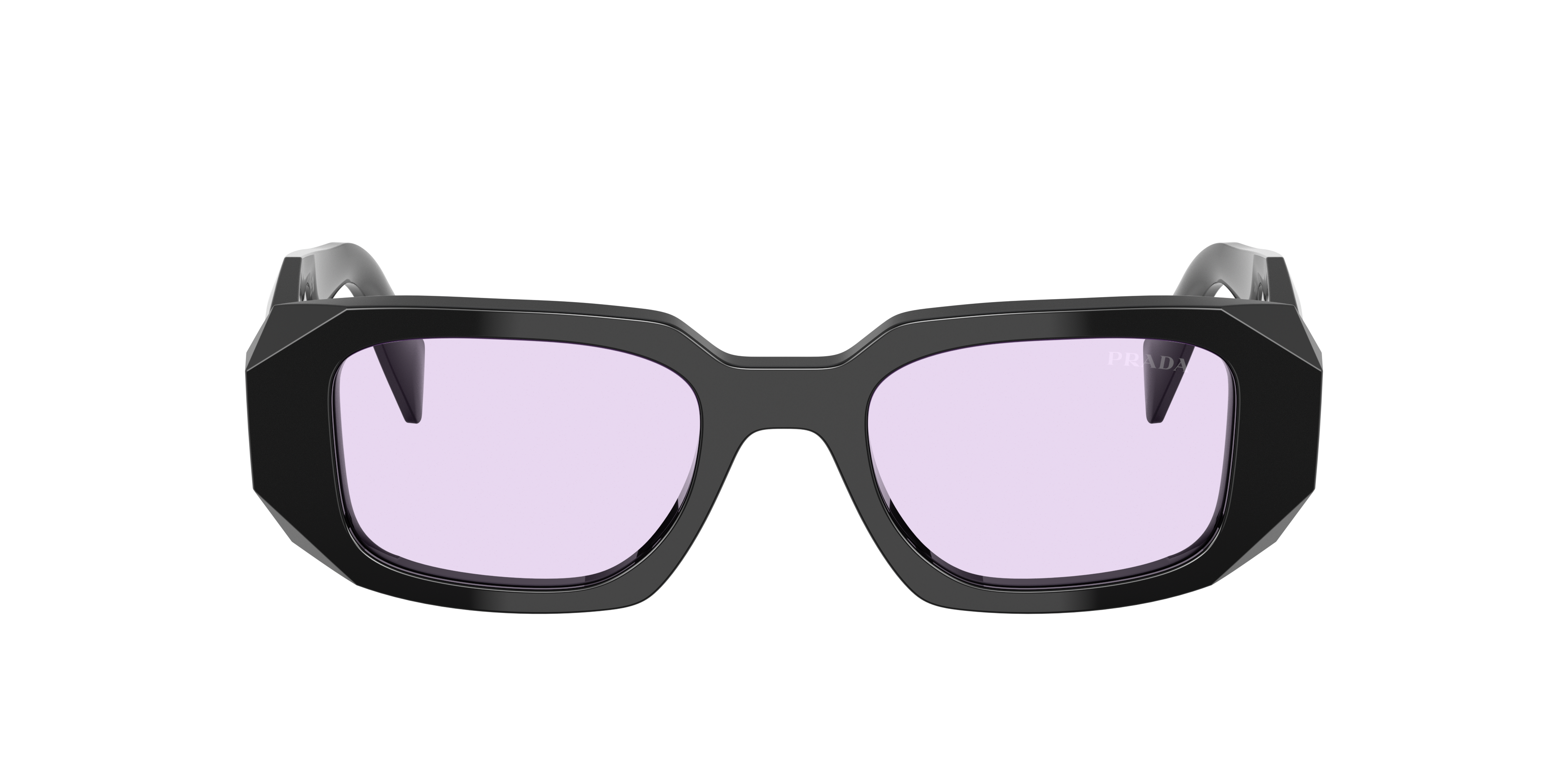 Prada Violet Rectangular Ladies Sunglasses Pr 17ws 16k40j 49 In Black