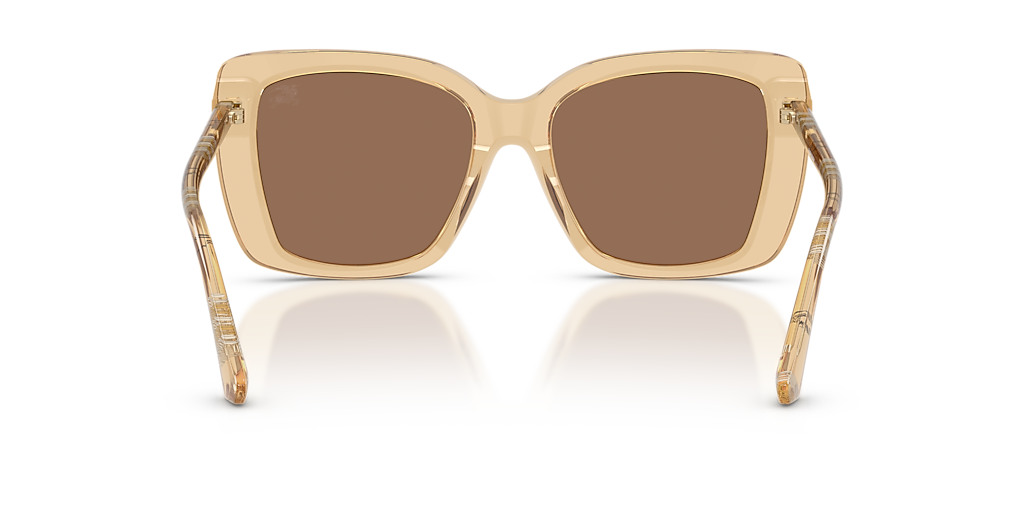 Burberry BE4456F M (54 - 18) with Brown lenses and Beige frame