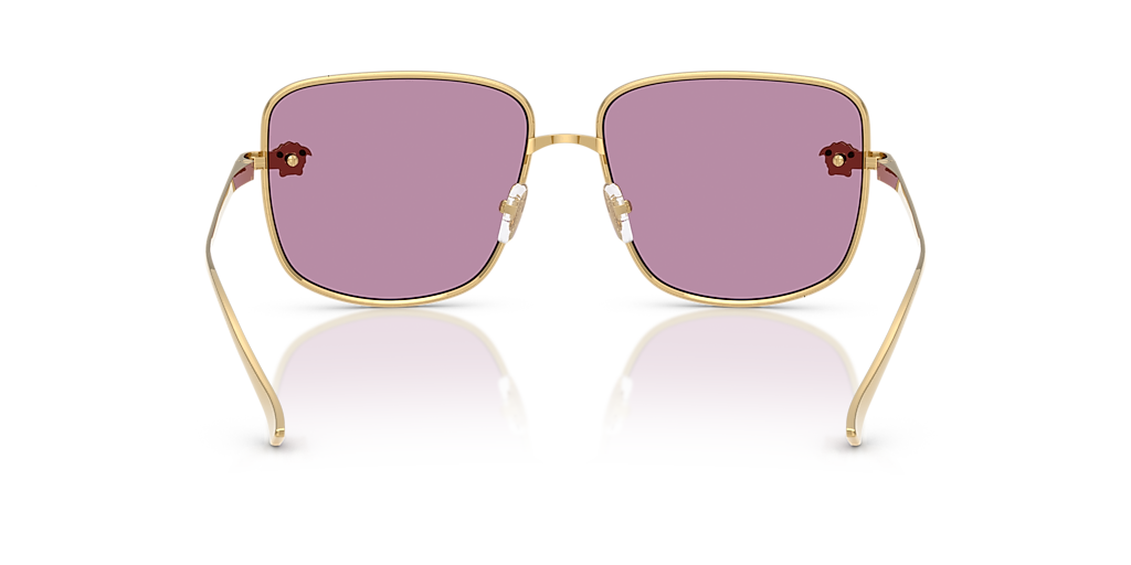 Versace VE2282 XL (59 - 15) with Violet lenses and Gold frame