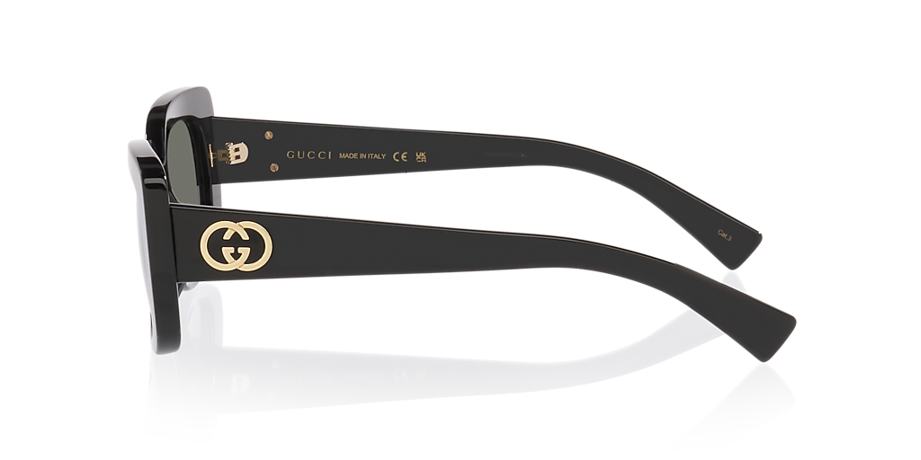 Gucci GG1979SK M (55 - 18) with Grey lenses and Black frame