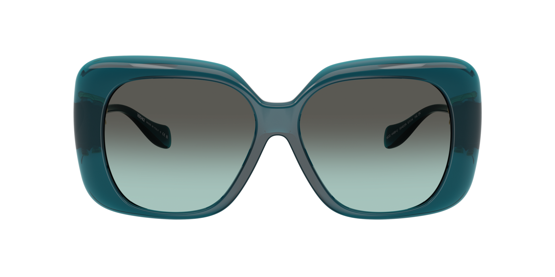 Versace VE4499U M (57 - 14) with Green lenses and Blue frame 