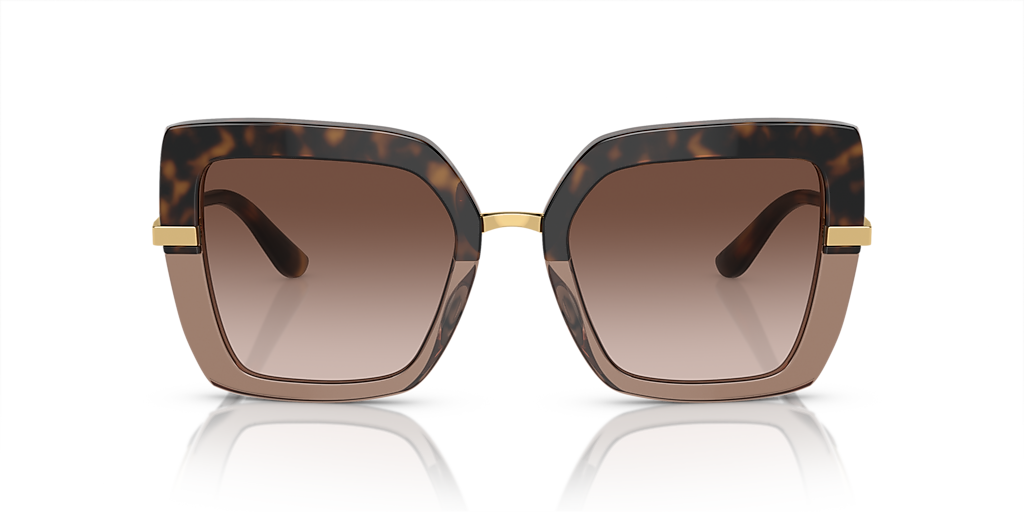 Dolce&Gabbana DG4373 XL (52 - 21) with Brown lenses and Tortoise