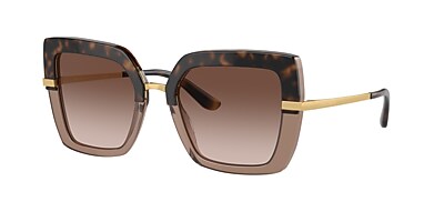 Dolce&Gabbana DG4373 52 Brown Gradient Dark Brown & Havana On  