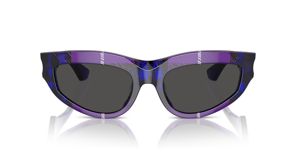 Burberry BE4425U M (55 - 19) with Grey lenses and Violet