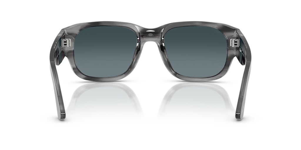 サングラス Persol Persol - 3380S SOLE - 1192S3 (3380S SOLE 1192S3) Persol PO 3380S - 1192S3 Striped Grey | Sunglasses Unisex