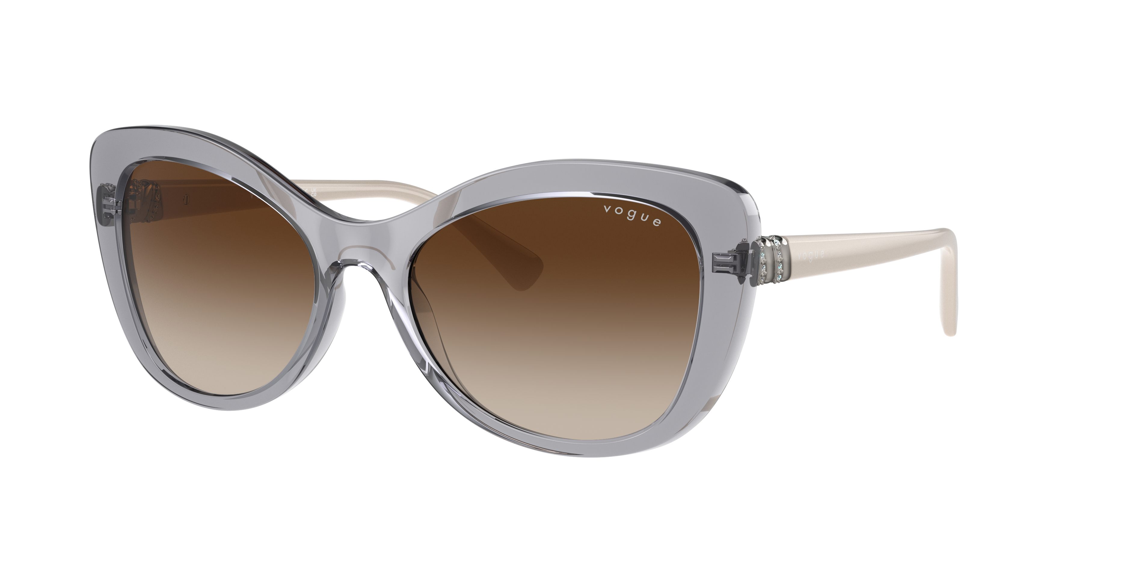 Vogue Eyewear Women's Sunglasses, Gradient Vo5515sb In Brown Gradient
