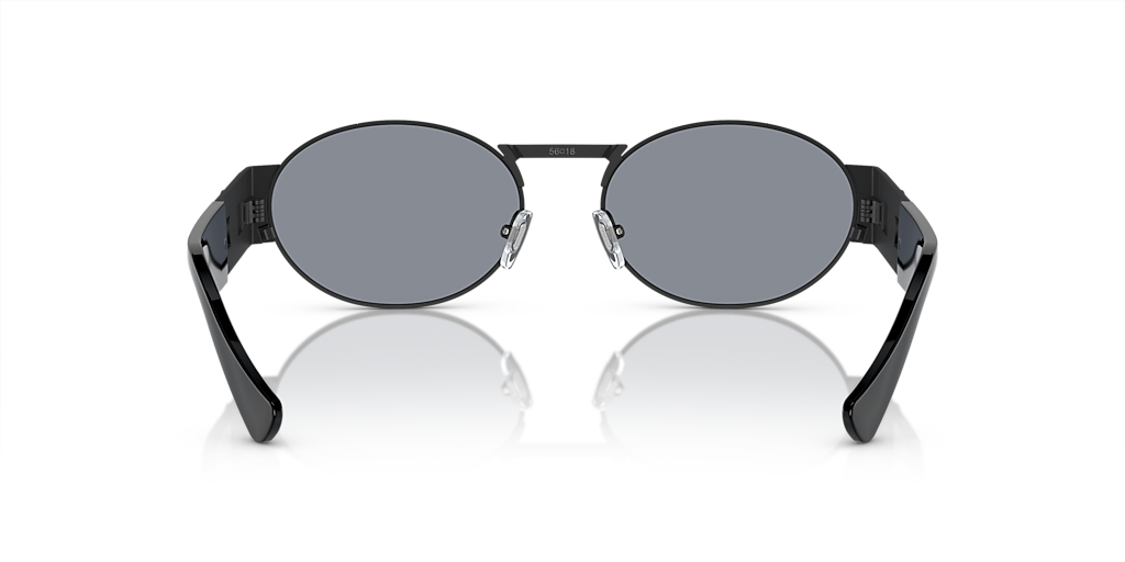 VERSACE VE2264 Matte Black - Unisex Luxury Sunglasses, Grey Lens