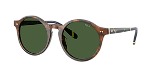 Polo Ralph Lauren PH4222U L (52 - 20) com Lentes Azul e Armação