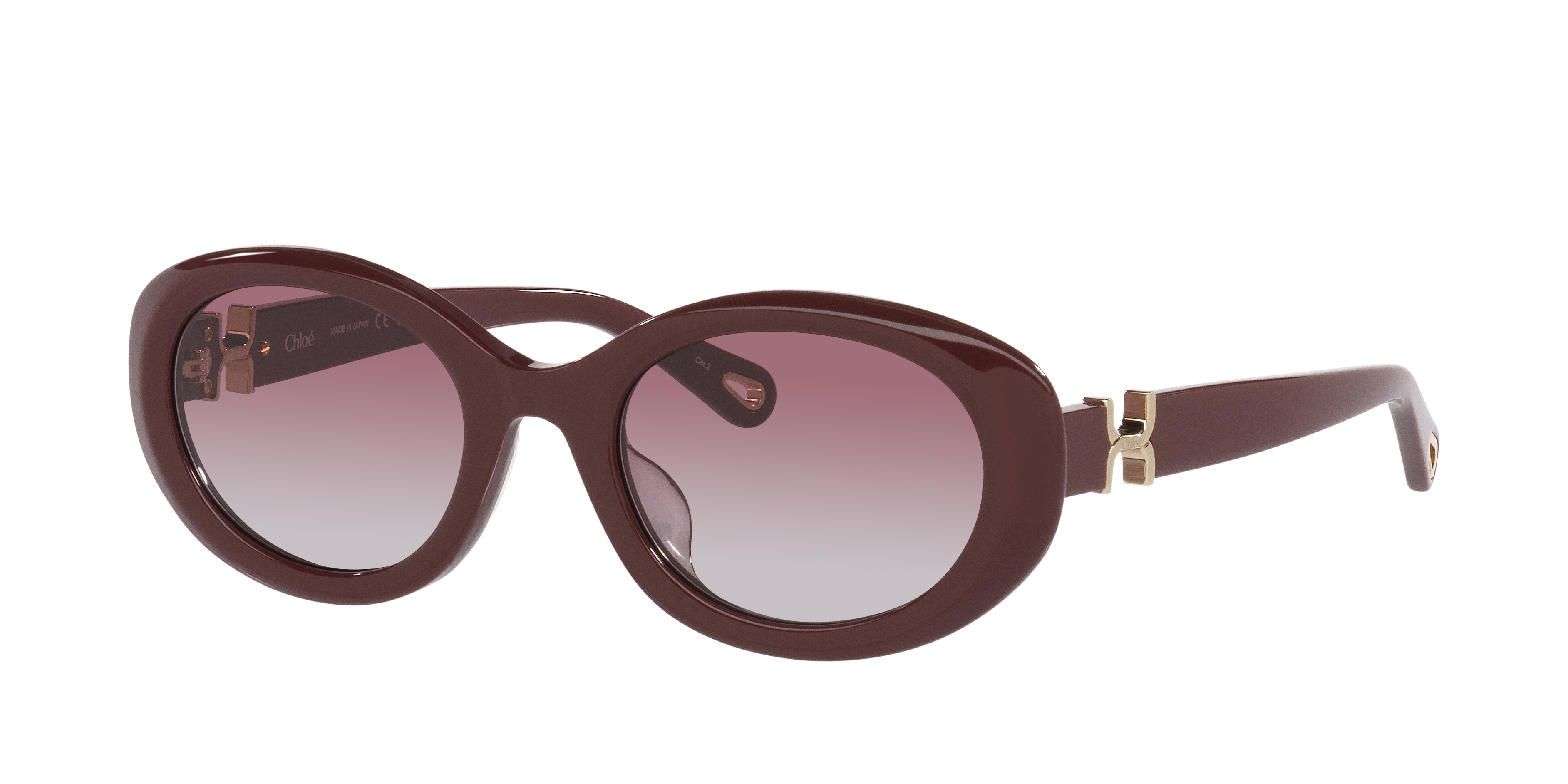Chloé Woman Sunglass CH0323SK -  Frame color: Red, Lens color: Grey Gradient
