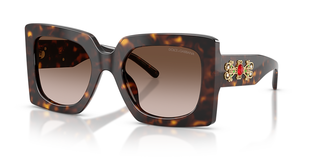 Dolce&Gabbana DG4525B L (54 - 22) with Brown lenses and Tortoise