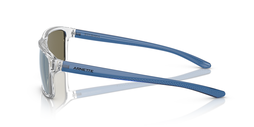 ARNETTE AN4322 Mwamba Crystal - Men Sunglasses, Dark Grey Mirror Water Polarized Lens