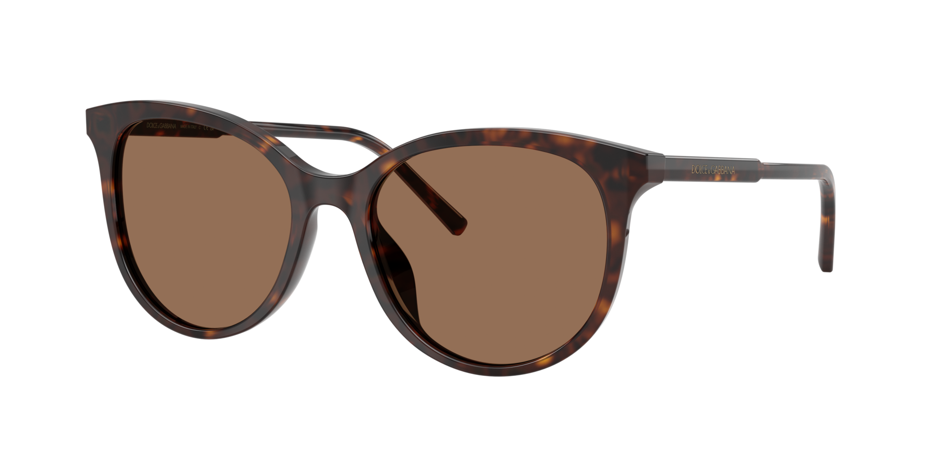 Dolce&Gabbana Woman Sunglass DG4540 - Frame color: Havana, Lens color: Dark Brown